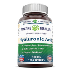 Amazing Formulas Hyaluronic Acid 100 Mg 120 Capsules