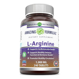 Amazing Formulas L Arginine 1000 Mg 240 Tablets