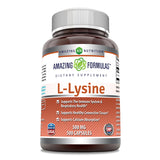 Amazing Formulas L Lysine 500 Mg 500 Capsules