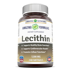 Amazing Formulas Lecithin 1200 Mg 240 Softgels