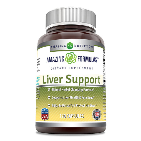 Amazing Formulas Liver Support 120 Capsules