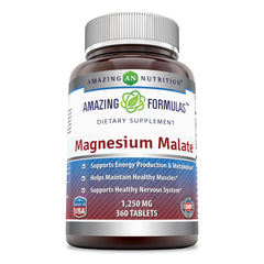 Amazing Formulas Magnesium Malate 1250 Mg 360 Tablets