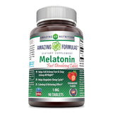 Amazing Formulas Melatonin 1 Mg 90 Tablets Strawberry Flavor