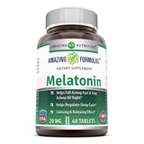 Amazing Formulas  Melatonin 20 Mg 60 Tablets