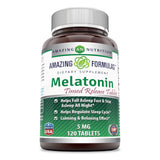 Amazing Formulas Melatonin Timed Release 5 Mg 120 Tablets