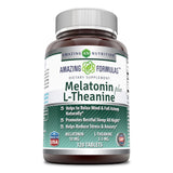 Amazing Formulas Melatonin L Theanine 120 Tablets