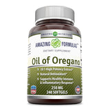 Amazing Formulas Oil of Oregano 250 Mg 240 Softgels