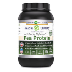 Amazing Formulas Pea Protein Powder 2 Lbs Unflavor
