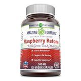 Amazing Formulas Raspberry Ketone 500 Mg 120 Veggie Capsules