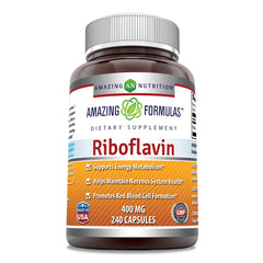 Amazing Formulas Riboflavin 400 Mg 240 Capsules
