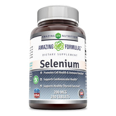 Amazing Formulas Selenium 200 Mcg 240 Tablets