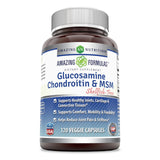 Amazing Formulas Glucosmine Chondroitin & MSM 120 Veggie Capsule