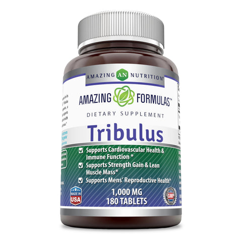 Amazing Formulas Tribulus 1000 Mg 180 Tablets
