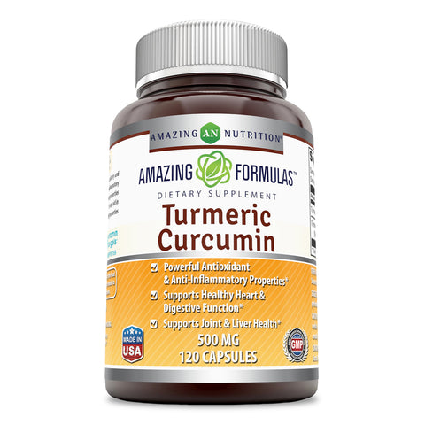 Amazing Formulas Turmeric Curcumin 500 Mg 120 Capsules