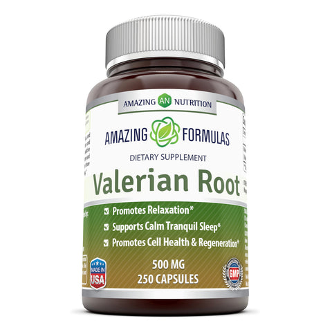 Amazing Formulas Valerian Root 500 Mg 250 Capsules