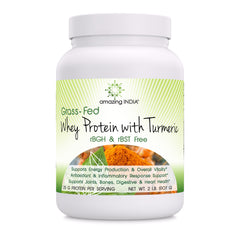 Amazing India Grass Fed Whey Protein With Turmeric - 2 Lbs