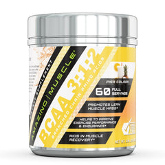 Amazing Muscle BCAA 3:1:2 with Natural Flavor & Sweetners 60 Servings Pina Coloda