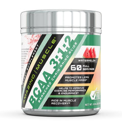 Amazing Muscle BCAA 3:1:2 with Natural Flavor & Sweetners 60 Servings Watermelon