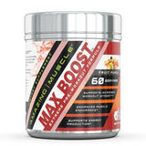 Amazing Muscle Max Boost Advanced Pre Workout Formula 60 Servings Cherry Lemonade Flavor