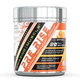 Amazing Muscle Pre Rise Advanced Pre Workout Formula 20 Servings Orange Flavor