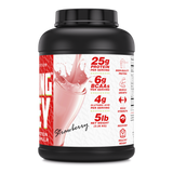 Amazing Whey Whey Protein (Isolate & Concentrate) - 5 Lb, Strawberry Flavor