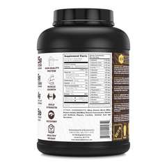 Amazing Whey Whey Protein (Isolate & Concentrate) 5 Lb Vanilla Flavor