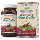 Amazing Naturals Women's One Daily 120 Tablets