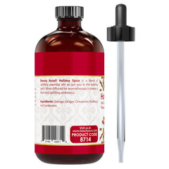 Beauty Aura Holiday Spice Essential Oil 4 Fl Oz 118 Ml