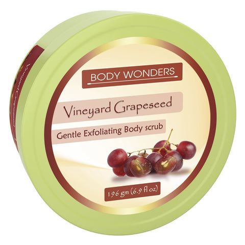 Body Wonders Vineyard Grapeseed Body Scrub 196 Gm (6.9 Fl Oz)
