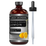 Body Wonders Lemon Essential Oil 4 Oz 118 Ml