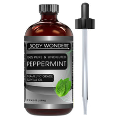 Body Wonders Peppermint Oil 4 Fl Oz 118 Ml