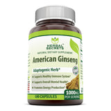 Herbal Secrets American Ginseng 1000 Mg 100 Capsules
