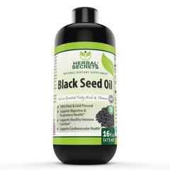 Herbal Secrets Black Seed Oil 16 Fl Oz 473 Ml - herbalsecrets