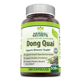 Herbal Secrets Dong Quai 530 Mg 180 Capsules