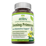 Herbal Secrets Evening Primrose Oil 1300 Mg 120 Softgels