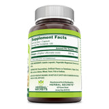 Herbal Secrets Ginger Root Supplement 550 Mg 120 Capsules