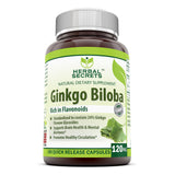 Herbal Secrets Ginkgo Biloba 120 mg 200 capsules