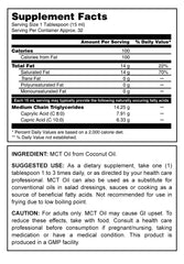Herbal Secrets MCT Oil 16 Fl Oz 473 Ml - herbalsecrets