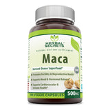 Herbal Secrets Maca 500 Mg 500 Veggie Capsules