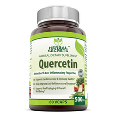 Herbal Secrets Quercetin 500 Mg 60 Veggie Capsules