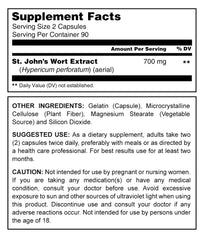 Herbal Secrets St. John's Wort 700 Mg 180 Capsules