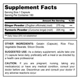 Herbal Secrets Turmeric & Ginger 500 Mg 180 Capsules - herbalsecrets