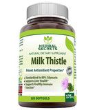 Herbal Secrets Milk Thistle 175 Mg 120 Softgels - herbalsecrets
