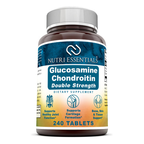 Nutri Essentials Glucosamine Chondroitin Double Strength 240 Tablets
