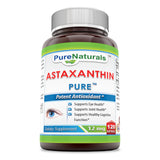 Pure Naturals Astaxanthin 12 Mg 120 Softgels