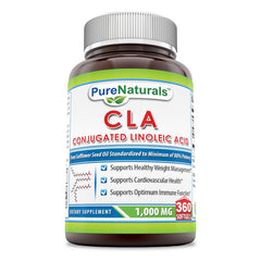 Pure Naturals CLA 1000 Mg 360 Softgels
