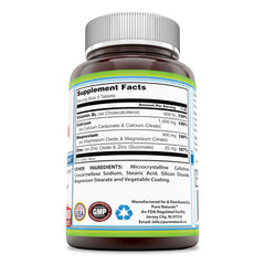 Pure Naturals Calcium Magnesium Zinc + Vitamin D3 500 Tablets