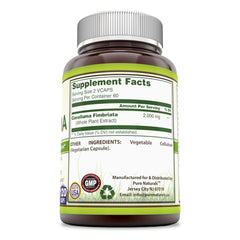 Pure Naturals Caralluma 2000 Mg 120 Veggie Capsules