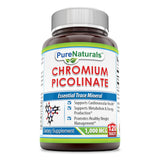 Pure Naturals Chromium Picolinate 1000 Mcg 120 Tablets