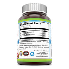 Pure Naturals Glucosamine Chondroitin & MSM 120 Capsules